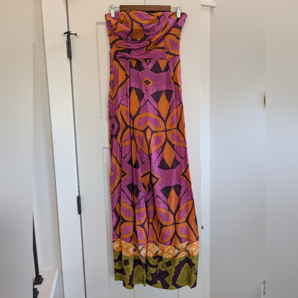 Zara Strapless Pant Jumpsuit Flowy, Lightweight sz. XS